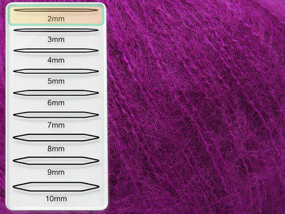 Winsome Mohair Dark Fuchsia fnt2-84716